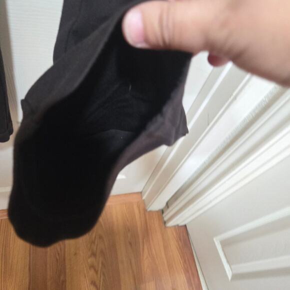 Chico’s Ponte Knit Career Pants Women’s Size 1.5 M Brown Black - Picture 5 of 8